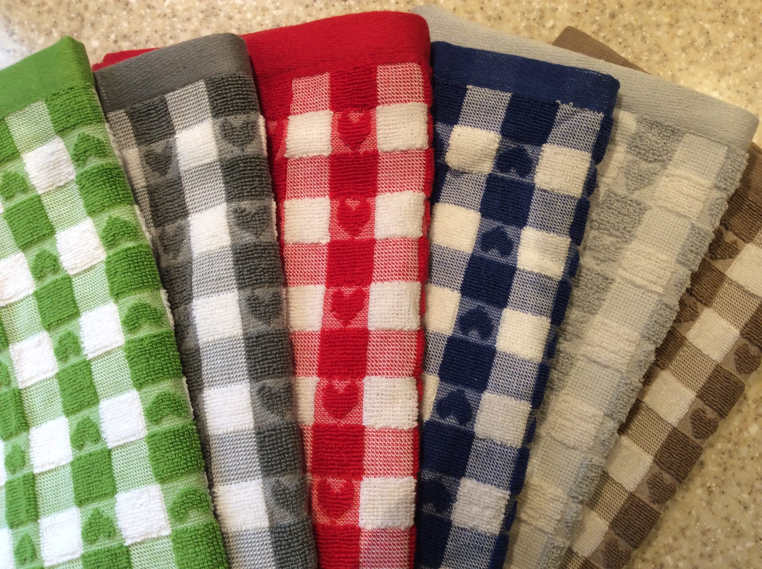 cotten design for kitchen towels